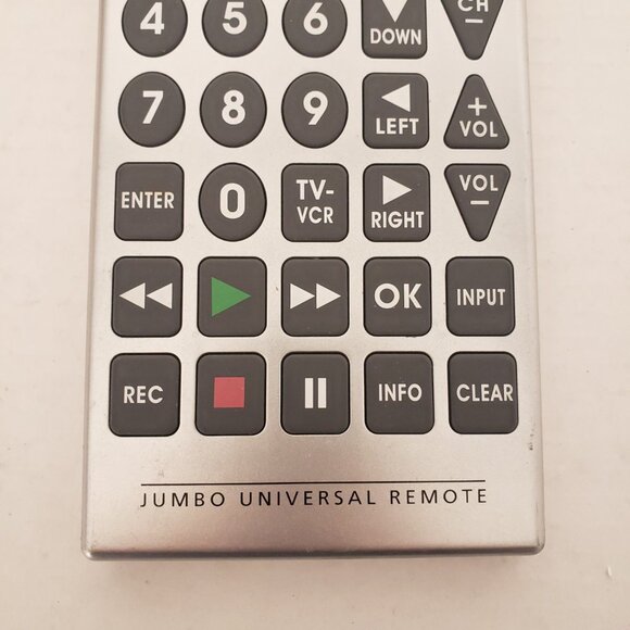 Innovage Products JUMBO Universal TV Remote Control Large Buttons - Picture 3 of 12